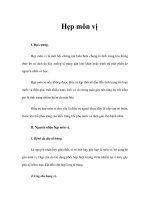 Hẹp môn vị docx