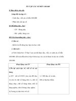 Giáo án toán lớp 4 - ÔN TẬP CÁC SỐ ĐẾN 100.000 pdf