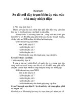 đồ án: thiết kế lưới điện khu vực 3, chương 8 ppt