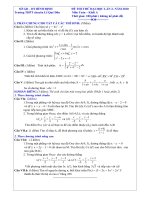 ĐỀ THI THỬ ĐH (Lân2) LÊ QUÝ ĐÔN-QN