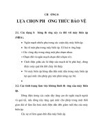 bảo vệ rơle trạm biến áp 110KV, chương 8 pps