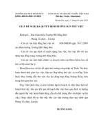 De nghi GV Huong dan