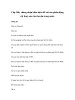 Cấp Giấy chứng nhận kiểm dịch đối với sản phẩm động vật thuỷ sản vận chuyển trong nước. potx