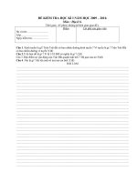 DE KIEM TRA DIA LI 6 HKI 09-10