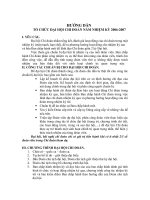 Huong dan cong tac Doan