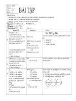 BÀI TẬP QUY TẮC ĐẾM pdf