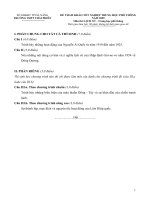 ĐỀ THAM KHẢO TỐT NGHIỆP TRUNG HỌC PHỔ THÔNG  NĂM 2009 Môn thi: LỊCH SỬ - Trung học phổ thông