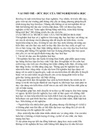 Vai trò trí đức dục của thí nghiệm hóa học trong nhà trường ppt