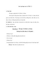 Đại số 11 - ÔN TẬP HỌC KỲ I (Tiết 1) pptx