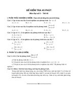 kiểm tra toán 9 chuong 3