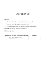 Đại số 11 - LÀM TRÒN SỐ ppt