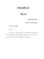 Giải phẫu tai (Kỳ 6) pdf