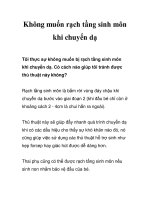 Không muốn rạch tầng sinh môn khi chuyển dạ pptx