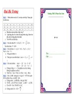 DE CUONG ON TAP HK2 - TOAN 7 (09-10)