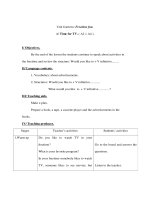 Anh văn 7 - Unit fourteen: Freetime fun - Phần 2 docx