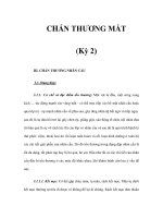 CHẤN THƯƠNG MẮT (Kỳ 2) docx