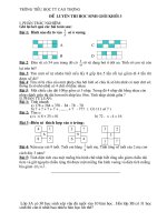 Đề luyện thi HSG (đè 1)