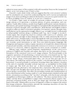 The Oxford Handbook of Cognitive Linguistics Part 26 ppt