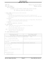 Giáo án Đại Số 9 Chương III