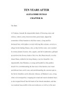 LUYỆN ĐỌC TIẾNG ANH QUA CÁC TÁC PHẨM VĂN HỌC –TEN YEARS AFTER ALEXANDRE DUMAS CHAPTER 36 pps