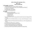 ĐỀ CƯƠNG TIN HỌC 7 HKII năm học 2009-2010