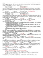 đề thi có đáp án