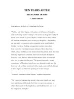 LUYỆN ĐỌC TIẾNG ANH QUA CÁC TÁC PHẨM VĂN HỌC –TEN YEARS AFTER ALEXANDRE DUMAS CHAPTER 57 potx