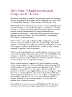 Dell''''s Make-To-Order System Leaves Competitors In The Dust ppsx