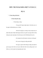 ĐIỀU TRỊ NGOẠI KHOA HẸP VAN HAI LÁ (Kỳ 4) docx