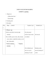 Giáo án anh văn lớp 12 - UNIT3: WAYS OF SOCIALISING - LESSON 2: speaking pps