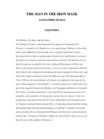 LUYỆN ĐỌC TIẾNG ANH QUA CÁC TÁC PHẨM VĂN HỌC – THE MAN IN THE IRON MASK ALEXANDRE DUMAS CHAPTER 6 doc