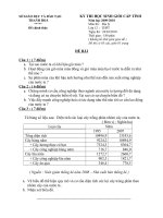 Đề thi HSG Tỉnh Thanh hoá 3-2010