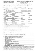 DE KIEM TRA ANH VAN K9-BAI SO 2-HKI.DOC