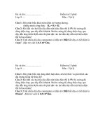 kiem tra 15'''' ly 9 ( 4 đề )