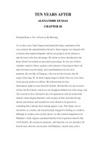 LUYỆN ĐỌC TIẾNG ANH QUA CÁC TÁC PHẨM VĂN HỌC –TEN YEARS AFTER ALEXANDRE DUMAS CHAPTER 48 docx