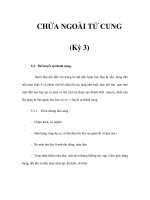 CHỬA NGOÀI TỬ CUNG (Kỳ 3) pot