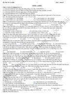 Ôn thi ĐH -ESTE-LIPIT-GLUXIT