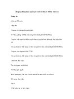 Cấp giấy chứng nhận nguồn gốc xuất xứ nhuyễn thể hai mảnh vỏ. ppsx