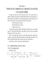 tính toán chế độ vận hành của mạng điện, chương 1 doc