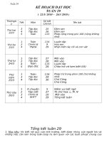 GA: TUẦN 29 CKT font TH