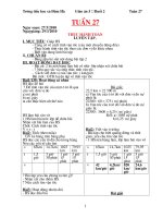 Giao an B2 Lọp 5 Tuan 27