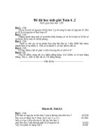 Đề-Đáp án HSG Toán 6 Y6.2