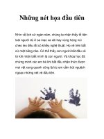 Những nét họa đầu tiên ppsx