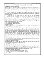 Tài liệu PTMN: Những mẩu chuyện về Bác Hồ