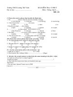 BAI KIEM TRA 15 PHUTLOP8 LAN 3