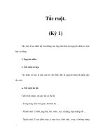 Tắc ruột. (Kỳ 1) pptx