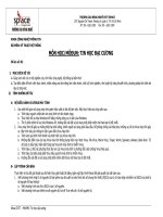 Môn học/Môđun: Tin học đại cương (Đồ án số 02) pdf