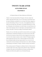 LUYỆN ĐỌC TIẾNG ANH QUA CÁC TÁC PHẨM VĂN HỌC –TWENTY YEARS AFTER ALEXANDRE DUMAS CHAPTER 10 pdf