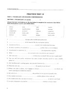 Tài liệu tiếng Anh ôn thi tuyển sinh cao học - Phần 4 ppsx