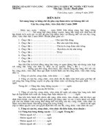 Biên bản nâng lương